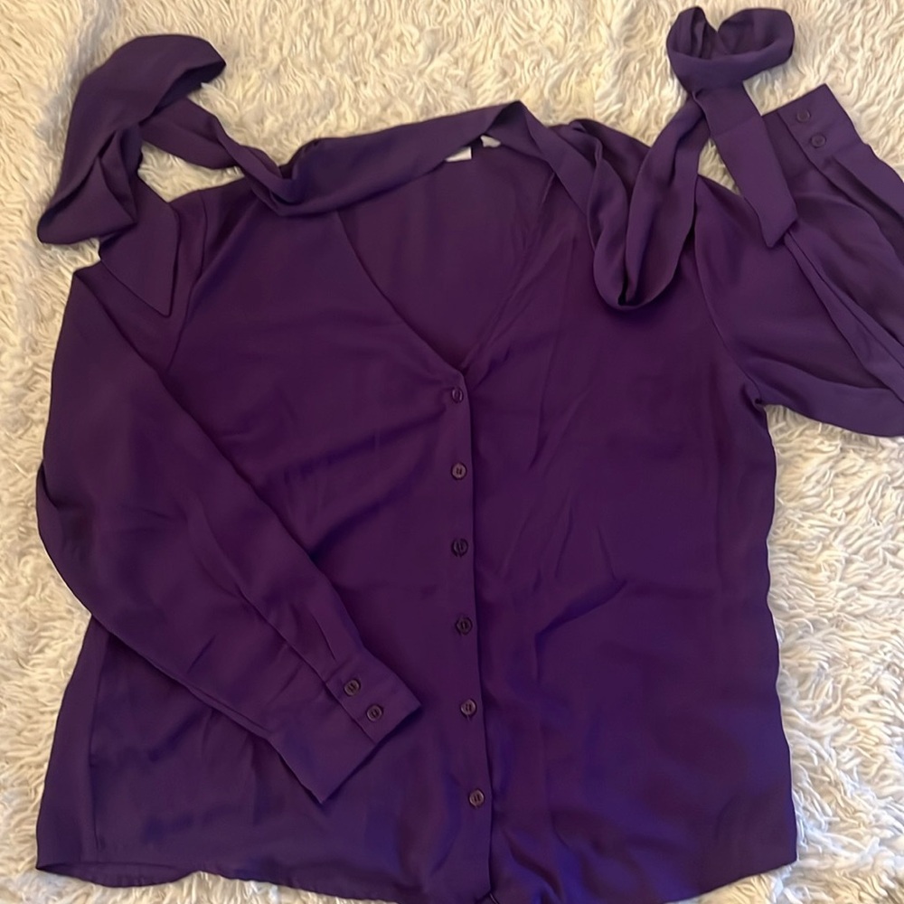 Purple blouse